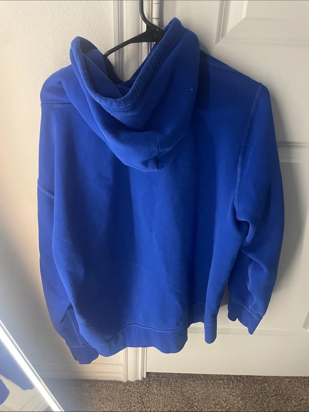 Polo by Ralph Lauren Royal Blue Hoodie with Red & White Logo